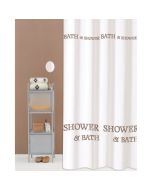 ΚΟΥΡΤΙΝΑ ΜΠΑΝΙΟΥ SHOWER AND BATH 180(Μ)X180(Υ) San Lorentzo 2070