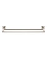 Πετσετοθήκη Διπλή 60 εκ.  Sanco Iconic Brushed Nickel 26705-A73