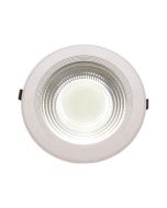 ΦΩΤΙΣΤΙΚΟ ΧΩΝΕΥΤΟ LED COB  Φ220 30W 4000K ΛΕΥΚΟ PLUS 145-68202