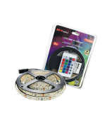 LED SMD STRIP KIT 3M IP65 RGB WITH REMOTE CONTROL & 12V DC PLUG DRIVER ACA 3MKITRGB