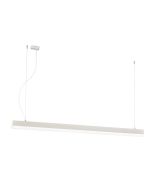 Κρεμαστό Γραμμικό Ράγα 1500x36xH1200mm Led 40w 4400lm 4000K 170° 240-240V Λευκό Viokef Aria 3911-0018-4-W-N 