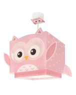 Little Pink Owl παιδικό φωτιστικό οροφής (64482) Ango