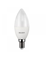 InLight E14 LED C37 8watt 6500Κ Ψυχρό Λευκό 7.14.08.13.3