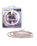 ΤΑΙΝΙΑ LED 3 ΜΕΤΡΩΝ 10W + DRIVER + CONTROL 12V RGB IP20 BLISTER VALUE Eurolamp 147-70011