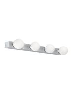Φωτιστικό Επιτοίχιο Τοίχου Χρωμέ L60cm 4xE27 Eglo Guanal 900518