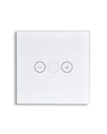 ΓΥΑΛΙΝΟ ΠΑΝΕΛ DIMMER ΑΦΗΣ ΑΣΠΡΟ ΧΡΩΜΑ Eurolamp 152-60683