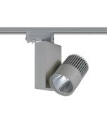 GREY LED TRACK LIGHT 15W 4000K 4WIRES 36° 1150LM 230V Ra80 ACA BIENAL1540G4