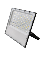 LED SMD BLACK FLOOD LUMINAIRE IP65 100W 4000K 12000Lm 100-277V AC RA80 IK08 5YRS BREATHING VALUE ACA J10040