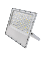 LED SMD WHITE FLOOD LUMINAIRE IP65 100W 4000K 12000Lm 100-277V AC RA80 IK08 5YRS BREATHING VALUE ACA J10040W