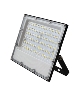 LED SMD BLACK FLOOD LUMINAIRE IP65 20W 4000K 2400Lm 100-277V AC RA80 IK08 5YRS BREATHING VALUE ACA J2040