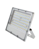 LED WHITE SMD FLOOD LUMINAIRE IP65 20W 4000K 2400Lm 100-277V AC RA80 IK08 5YRS BREATHING VALUE ACA J2040W