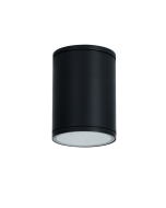 E27 PAR30  ROUND CEILING LUMINAIRE 230V AC SAND BLACK IP65 MAX.35W ACA LG2302E27B