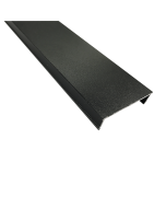 METAL BLACK COVER FOR ALUMINUM PROFILE P240 2.5m/pc ACA MP240