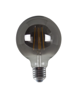 LED FILAMENT E27 G95  SMOKE 8W 1800K 230V AC 400LM RA80 ACA PALA958WWSM