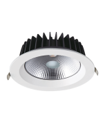 LED ΛΕΥΚΟ ΧΩΝΕΥΤΟ ΦΩΤΙΣΤΙΚΟ 40W 3000K 4700Lm 100° 230V AC Ra80 Φ230*77MM 5YRS ACA VIDO4030