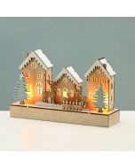 WOODEN VILLAGE  10 LED ΛΑΜΠ ΘΕΡΜΟ ΣΤΑΘΕΡΟ ΜΠΑΤ (2ΧΑA) 25*7*15cm IP20 ACA X0551129