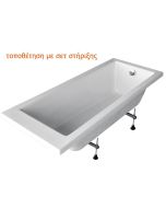 Σετ Στήριξης Γωνιακής Μπανιέρας 120*120cm Carron Bathrooms AK02