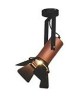 HL-3600-1L-C ARLEN COPPER & BLACK CEILING HOMELIGHTING 77-4285