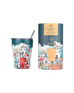 Θερμός Coffee Mug 350ml Estia Home Art Save the Aegean Urban Mythos 01-23096