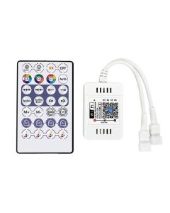 ΑΣΥΡΜΑΤΟ CONTROLLER RF Wifi & Bluetooth PIXEL DC5-24V, 2CH (Max. 2048 PIXEL) Eurolamp 145-71430