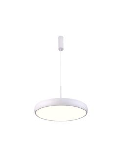 ARTE ILLUMINA ΦΩΤΙΣΤΙΚΟ ΚΡΕΜΑΣΤΟ LED 30W D40*H120CM ΛΕΥΚΟ 3CCT Eurolamp 144-17026