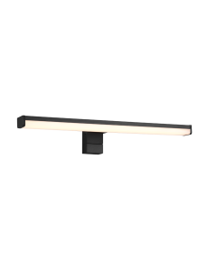 Φωτιστικό Μπάνιου Επίτοιχο IP44 L40cm LED 7,4w 3000K 900lm Black Mat Trio Lighting  Lino 284114032