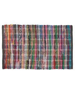 Πατάκι Μπάνιου Βαμβακερό 60x90cm Sand Sealskin Madras Multi 291913603