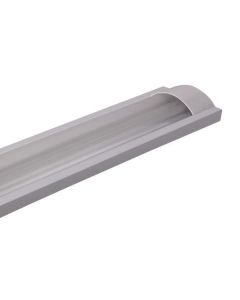 ΦΩΤΙΣΤΙΚΟ ΜΕΤΑΛΛΙΚΟ ΚΕΝΟ ΟΒΑΛ ΓΙΑ LED TUBE 2Χ60cm 147-56020