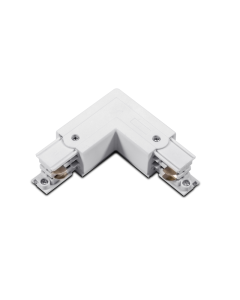 WHITE 90° CORNER SUPPLY 4 WIRES LEFT ACA 4WLWL