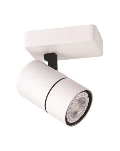 ΣΠΟΤ ΜΠΑΡΑ ΜΟΝΗ GU10 ΛΕΥΚΗ/ ΜΑΥΡΗ Eurolamp 145-25006