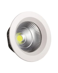 ΦΩΤΙΣΤΙΚΟ ΧΩΝΕΥΤΟ LED COB  Φ230 55W 6500K ΛΕΥΚΟ PLUS 145-68205