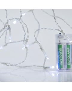 ΣΕΙΡΑ ΜΠΑΤΑΡΙΑΣ, 20 LED 5mm, ΜΕ ΧΡΟΝΟΔΙΑΚΟΠΤΗ, ΠΡΟΕΚΤΑΣΗ ΠΑΡΟΧΗΣ 50cm, ΔΙΑΦΑΝΟ ΚΑΛΩΔΙΟ, ΛΕΥΚΟ LED, ΑΝΑ 10cm, IP20 Eurolamp 600-11670