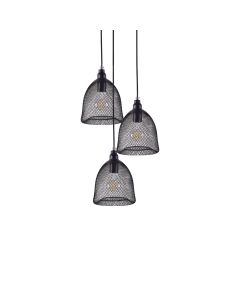 SE 151-20-3 ZOLA PENDANT LAMP BLACK MAT+ HOMELIGHTING 77-4350