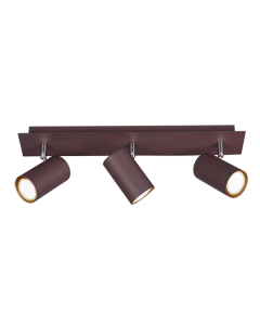 Σποτ Τρίφωτο Κινητό Rusty 48xH15cm 3xGU10 Trio Lighting Marley 802400324