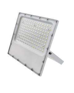 LED SMD WHITE FLOOD LUMINAIRE IP65 100W 6000K 12000Lm 100-277V AC RA80 IK08 5YRS BREATHING VALUE ACA J10060W