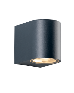 GU10 WALL LUMINAIRE 230V AC DARK GREY IP65 MAX.35W ACA LG2201GU10G