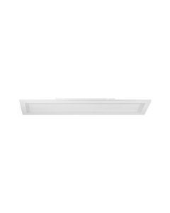 Eglo Padrogiano-Z Κλασική Μεταλλική Πλαφονιέρα Οροφής με Ενσωματωμένο LED σε Λευκό χρώμα 120cm 900485