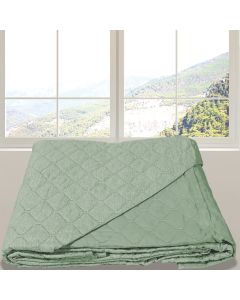 ΚΟΥΒΕΡΛΙ Village Simplicity ΛΑΔΙ 160x220 San Lorentzo 7088OLIVE