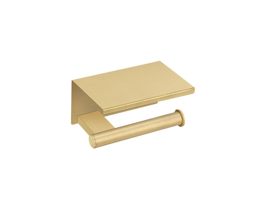 Χαρτοθήκη με Καπάκι Sanco Academia Brushed Brass 21807-ΑΒ12