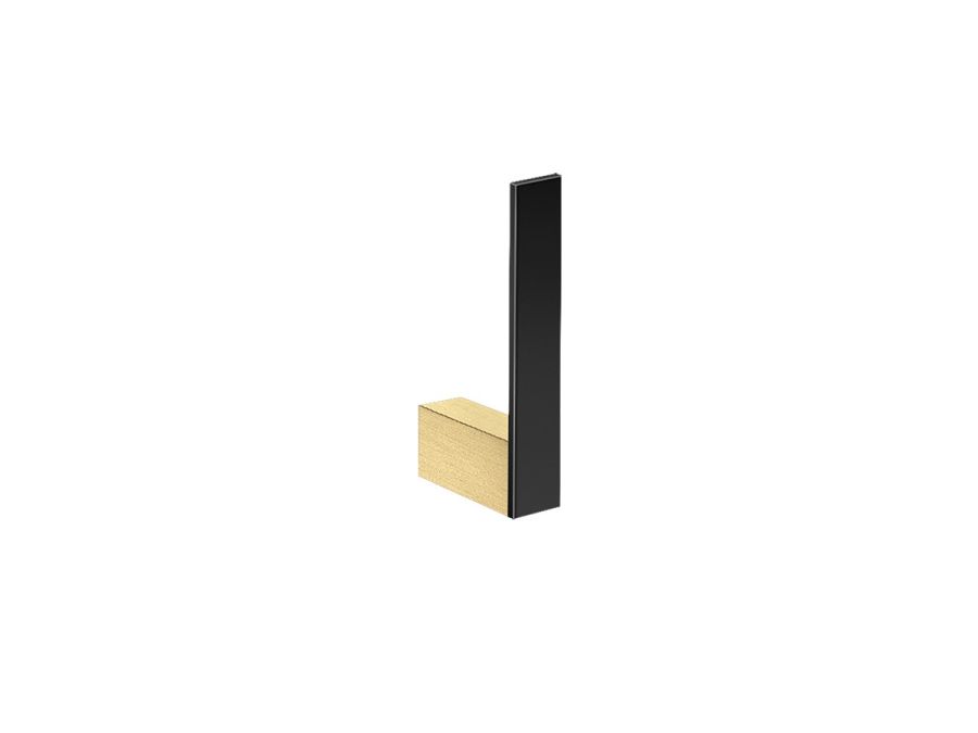 Χαρτοθήκη Εφεδρική Brushed Brass-Black Mat Sanco Allegory 25616-AB12-M116