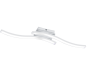 Μεταλλική Πλαφονιέρα Οροφής 56cm LED 5W 4000K 600lm Λευκό Ματ Trio Route Lighting R62472131