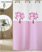 Κουρτίνα Μπάνιου Ροζ Μ180xΥ180cm Tree Hookless San Lorentzo 1957 PINK