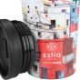 Θερμός Travel Mug 350ml Estia Home Art Save the Aegean Urban Mythos 01-25601