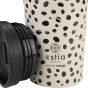 Θερμός Travel Mug 350ml Estia Home Art Save the Aegean Leopard Taupe 01-25663