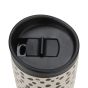 Θερμός Travel Mug 350ml Estia Home Art Save the Aegean Leopard Taupe 01-25663