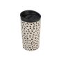 Θερμός Travel Mug 350ml Estia Home Art Save the Aegean Leopard Taupe 01-25663