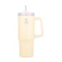 Θερμός Straw Tumbler XL 900ml Blossom Lilly White Estia Home Art Save the Aegean 01-28671