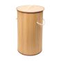 Καλάθι Απλύτων Bamboo Essentials Πτυσσόμενο Στρογγυλό 57lt  Estia Home Art 02-12823