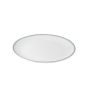 Πιάτο Ρηχό Πορσελάνινο 27cm Estia Home Art Pearl White 07-15343