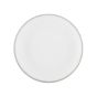 Πιάτο Ρηχό Πορσελάνινο 21cm Estia Home Art Pearl White 07-15367